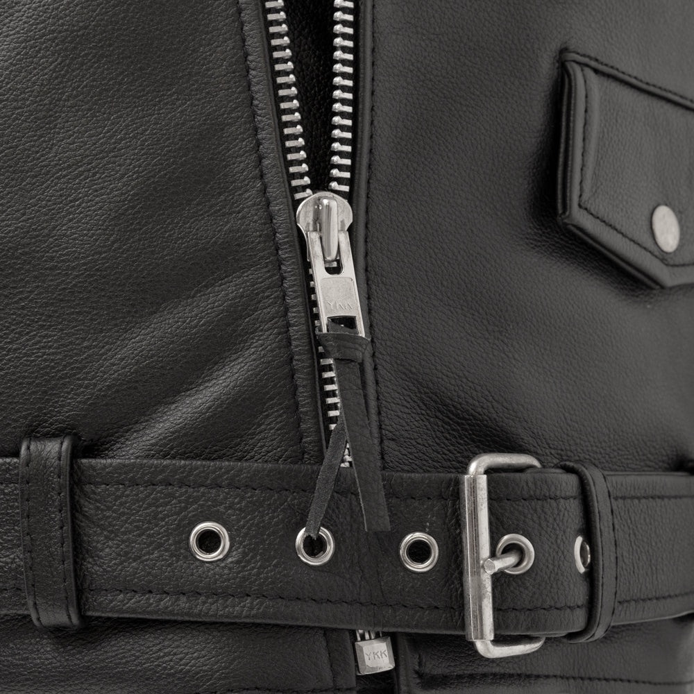 FMC Superstar Men's Motorcycle Leather Jacket - Picture 6 of 7
